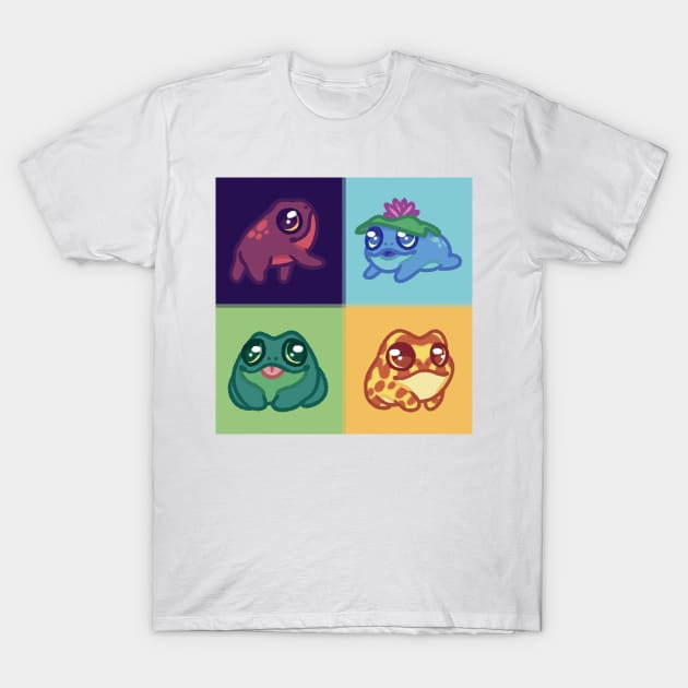 Froggies! T-Shirt by EnchantedAnimal